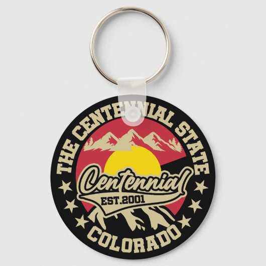 Centennial, Colorado Schlüsselanhänger (Vorderseite)