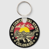 Centennial, Colorado Schlüsselanhänger (Rückseite)