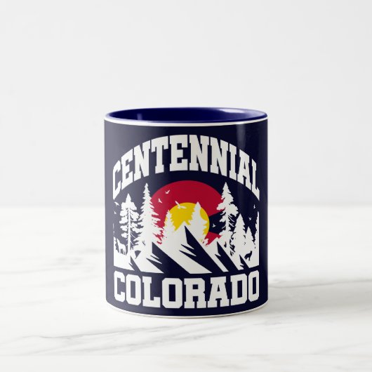 Centennial, Colorado Zweifarbige Tasse (Mittel)