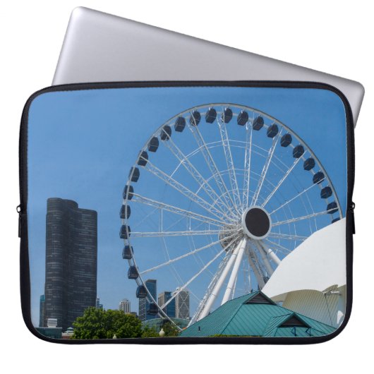 Centennial Ferris Wheel Laptopschutzhülle (Vorderseite)