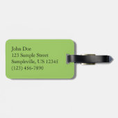 Centennial Lake in Ellicott City Maryland Gepäckanhänger (Rückseite horizontal)