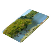 Centennial Lake in Ellicott City Maryland Magnet (Linke Seite)