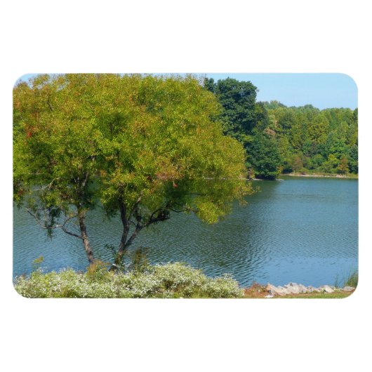 Centennial Lake in Ellicott City Maryland Magnet (Horizontal)