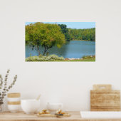 Centennial Lake in Ellicott City Maryland Poster (Küche)