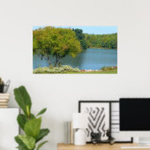 Centennial Lake in Ellicott City Maryland Poster (Heimbüro)