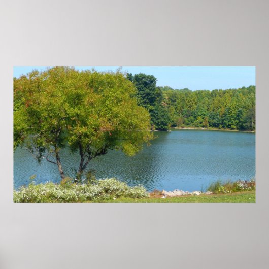 Centennial Lake in Ellicott City Maryland Poster (Vorne)