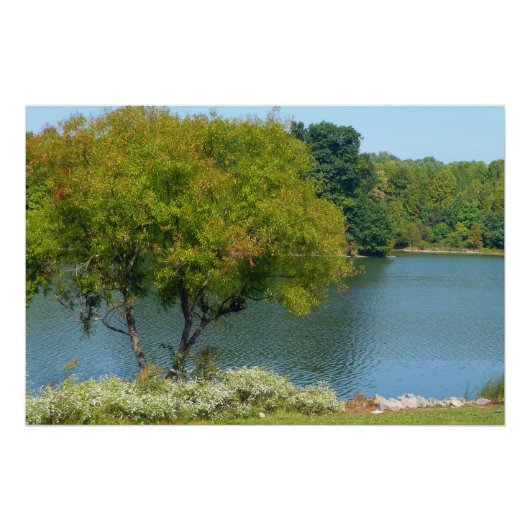 Centennial Lake in Ellicott City Maryland Poster (Vorderseite)