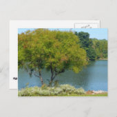 Centennial Lake in Ellicott City Maryland Postkarte (Vorne/Hinten)