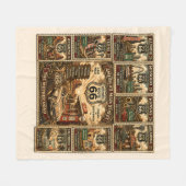 Centennial Mother Road Heritage-Briefmarke Fleecedecke (Vorderseite (Horizontal))