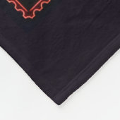 Centennial Mother Road Neon Stempel Fleecedecke (Ecke)