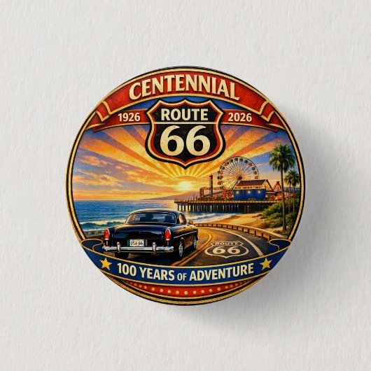 Centennial Santa Monica Pacific Horizon Button (Vorderseite)