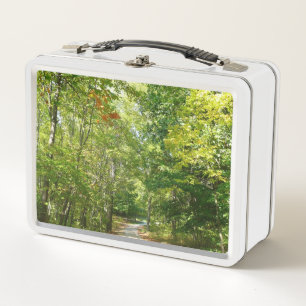 Centennial Wooded Path I Ellicott City Natur Metall Brotdose