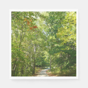 Centennial Wooded Path I Ellicott City Natur Serviette