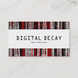Center Band - Digital Decode - Red Visitenkarte