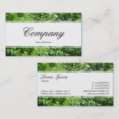 Center Band (eingegrenzt) - Script - Summer Breeze Visitenkarte (Vorne/Hinten)