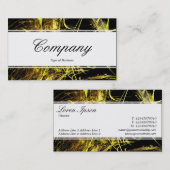 Center Band (eingekeilt) - Script - Fraktal Flame Visitenkarte (Vorne/Hinten)