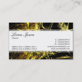 Center Band (eingekeilt) - Script - Fraktal Flame Visitenkarte (Rückseite)