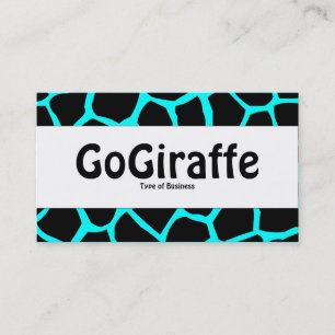 Center Band - GoGiraffe - Cyan Visitenkarte
