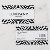 Center Band - Op Art 01 Visitenkarte (Vorne/Hinten)