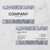 Center Band - Schneebründe Zweige Visitenkarte (Vorne/Hinten)