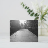 Center Bridge Sequel - Black and White Postkarte (Stehend Vorderseite)