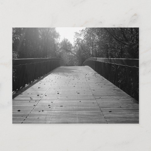 Center Bridge Sequel - Black and White Postkarte (Vorderseite)