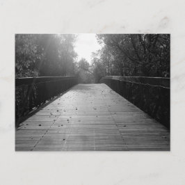 Center Bridge Sequel - Black and White Postkarte