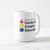 Center for Creative Education Coffee Mug Kaffeetasse (VorderseiteRechts)