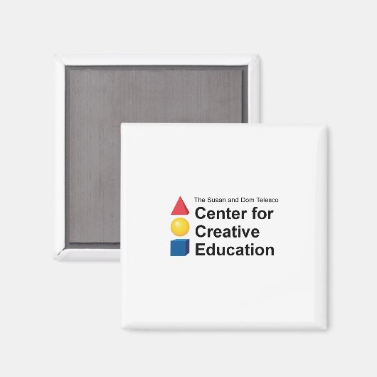 Center for Creative Education Magnet (Vorderseite/Rückseite)