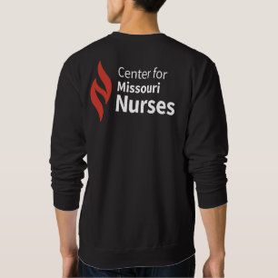 Center for Missouri Nurses schwarzes Sweatshirt