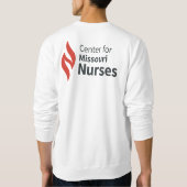 Center for Missouri Nurses White Sweatshirt (Rückseite)