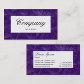 Center Label - Dandelion Ghost Visitenkarte (Vorne/Hinten)