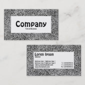 Center Label - Komplexes Netzwerk 02 Visitenkarte (Vorne/Hinten)