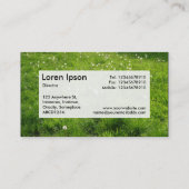 Center Label v3 - Dandelion Meadow 01 Visitenkarte (Rückseite)