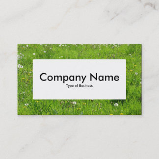 Center Label v3 - Dandelion Meadow 02 Visitenkarte