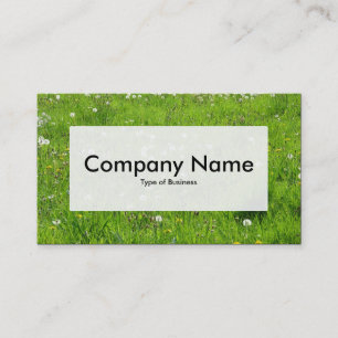 Center Label v3 - Dandelion Meadow 02 Visitenkarte