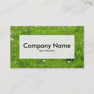 Center Label v3 - Dandelion Meadow 02 Visitenkarte