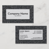 Center Label v3 - Fine Wool 02 Visitenkarte (Vorne/Hinten)