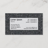 Center Label v3 - Fine Wool 02 Visitenkarte (Rückseite)