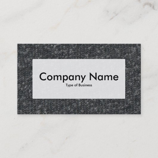 Center Label v3 - Fine Wool 02 Visitenkarte (Vorderseite)