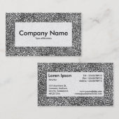 Center Label v3 - Komplexes Netzwerk Visitenkarte (Vorne/Hinten)