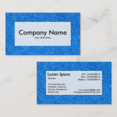 Center Label v3 - Teppich 02 Visitenkarte (Vorne/Hinten)