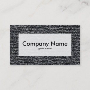 Center Label v3 - Wooly Jumper 03 Visitenkarte