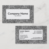 Center Label v4 - Complex Network 02 Visitenkarte (Vorne/Hinten)