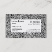 Center Label v4 - Complex Network 02 Visitenkarte (Rückseite)