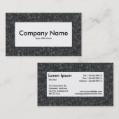 Center Label v4 - Fine Wool 02 Visitenkarte (Vorne/Hinten)