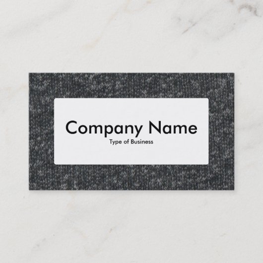 Center Label v4 - Fine Wool 02 Visitenkarte (Vorderseite)