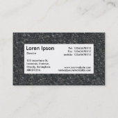 Center Label v4 - Fine Wool Visitenkarte (Rückseite)