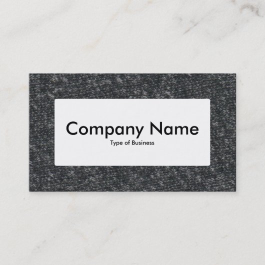 Center Label v4 - Fine Wool Visitenkarte (Vorderseite)