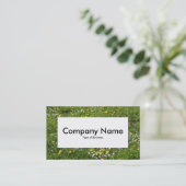 Center Label v4 - Meadow-Blume Visitenkarte (Stehend Vorderseite)